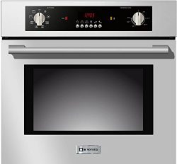 VEBIEM241SS 24 Electric 110 Volts Wall Oven With 2.0 cu. ft. Oven Capacity 8 Cooking Functions E ...