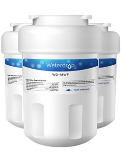 3 Pack Waterdrop MWF Replacement for GE MWF SmartWater, MWFA, MWFP, GWF, GWFA, Kenmore 9991,46-9 ...