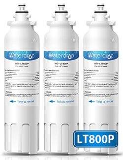 Waterdrop LT800P Replacement for LG LT800P, ADQ73613401, Kenmore 9490 Refrigerator Water Filter  ...