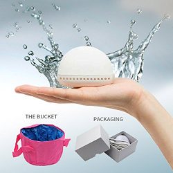 Portable Mini Ultrasonic Laundry Machines Travel Pocket Washer With Folding Water Bucket for Sma ...