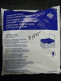 W10165296RP 4318938 Whirlpool trash compactor bags 18″ plastic 15pk sears ,,#G434G14 1T4G3 ...