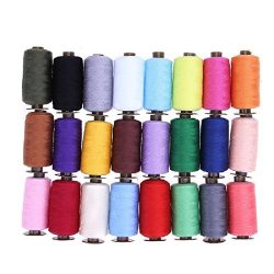 UltimaFio(TM) 60/39/24Pcs Sewing Threads Polyester Machine Sewing Thread Kit DIY Knitting Weave  ...