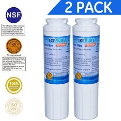 Icepure RWF0900A 2PACK Refrigerator Water Filter Compatible with Maytag UKF8001 ,WHIRLPOOL 43963 ...