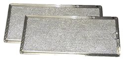 Grease Filter for GE Microwave Range Hood WB06X10596, 2 Filters