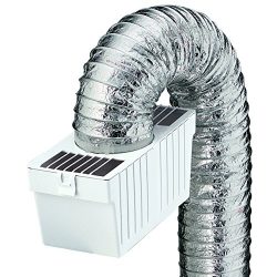 Deflecto Dryer Lint Trap Kit, Supurr-Flex Flexible Metallic Duct