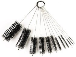 8 Inch Nylon Tube Brush Set, 12 Piece Variety Pack