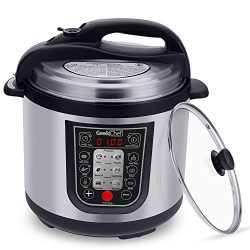 GeekChef 11-in-1 Multi-Functional Electric Pressure Cooker,slow cook,Rice cook,Stainless Steel C ...