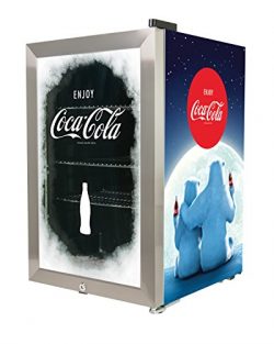 Nostalgia BC24COKE Coca-Cola 80-Can Commercial Beverage Cooler