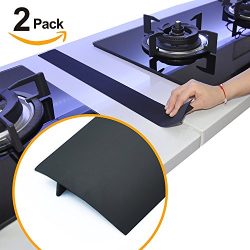 Silicone Stove Counter Gap Cover Kitchen Counter Gap Filler by Kindga 25’’ Long Gap Filler Seali ...