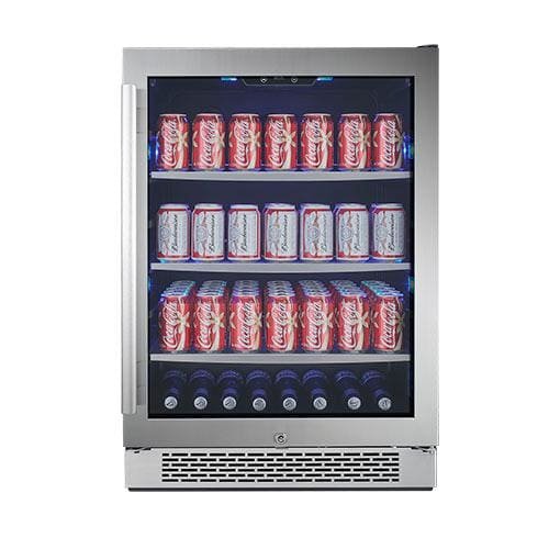 Avallon ABR241SGRH 152 Can 24″ Built-In Beverage Cooler – Right Hinge