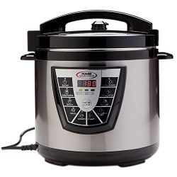 Power Pressure Cooker XL 8 Quart 9-in-1 Steam Slow Cooker(Certified Refurbished)