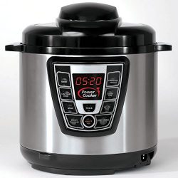 Power Cooker Pro – Digital Electric Pressure Cooker and Canner (6 Quart) As Seen on TV