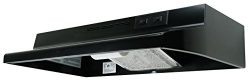 Air King AD1306 Advantage Ductless Under Cabinet Range Hood with 2-Speed Blower, 30-Inch Wide, B ...