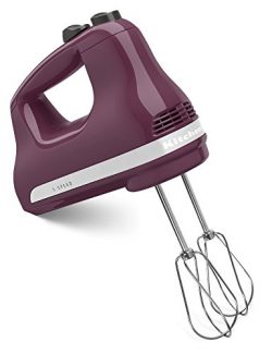 KitchenAid KHM512BY 5-Speed Ultra Power Hand Mixer, Boysenberry