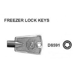 Freezer Door Keys Frigidaire Kenmore SEARS Whirlpool Refrigerator 2 Octagon Keys. These are pent ...