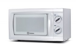 Westinghouse WCM660W 600 Watt Counter Top Rotary Microwave Oven, 0.6 Cubic Feet, White