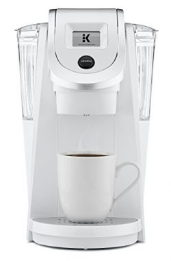 Keurig K250 Single Serve, Programmable K-Cup Pod Coffee Maker, White