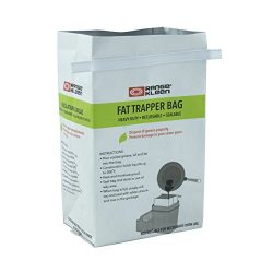 600-02 Trap the Grease: Fat Trapper System with 2 Grease Disposable Bags Range Kleen