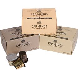 30 Dark Roast Nespresso Compatible Capsules, Variety Pack – Cap Mundo Paris – French ...