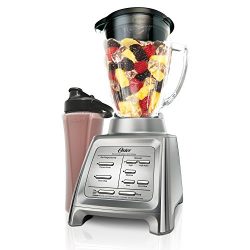 Oster BLSTRM-DZG-BG0  Dual Action Blender with Blend-N-Go Cup, Brushed Stainless Steel