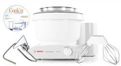 Bosch MUM6N10UC Universal Plus Stand Mixer, 800 watt, 6.5-Quarts