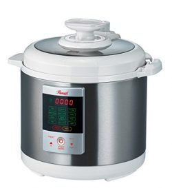 Rosewill 7-in-1 Electric Multi-functional Programmable Pressure Cooker 6L / 6Qt 1000W  Stainless ...