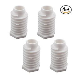 Wadoy AP4295805 49621 Dryer Leveling Leg Foot For Whirlpool Kenmore Maytag Amana(4 Packs)