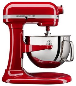 KitchenAid KL26M1XER Professional 6-Qt. Bowl-Lift Stand Mixer – Empire Red