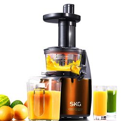 SKG Premium 2-in-1 Anti-Oxidation Slow Masticating Juicer & Multifunction Food Processor  ...