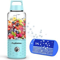 Blender for Shakes and Smoothies, Portable Blender Stronger and Faster, PopBabies Small Blender  ...