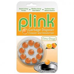 Plink 10-Count Garbage Disposal Cleaner and Deodorizer in Citrus Orange (1)