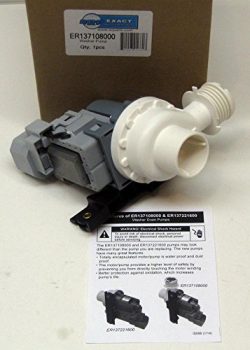 Major Appliances 137108000 replacement Frigidaire Washer Washing Drain Pump AP4359940 PS2342445