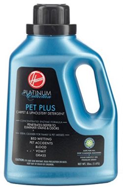 Hoover Platinum Collection Pet Plus Carpet and Upholstery Detergent 50 oz, AH30035