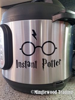 INSTANT POTTER 5″ x 4″ Vinyl Decal Sticker for Instant Pot InstaPot Harry – 20 ...