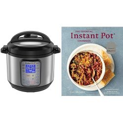 Instant Pot DUO Plus 6 Qt 9-in-1 Multi-Use Programmable Pressure Cooker with The Essential Insta ...