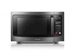 Toshiba EM245A5C-BS Microwave Oven with Inverter Technology and Smart Sensor, 1.6 Cu.ft, 1250W,  ...