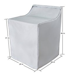 [Mr.You]Washer/Dryer cover For outdoor for top-load and front load waterproof dustproof Moderate ...