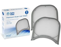 2-Pack – LG Compatible 5231EL1003B Dryer Lint Filter Assembly with Felt Rim Seal