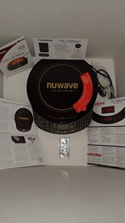 NuWave Platinum 30401 Precision Induction Cooktop, Black with Remote and Advanced Features for 2018