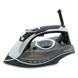 Sunbeam AERO Ceramic Soleplate Iron with Dimpling and Channeling Technology, 1600W (Grey)