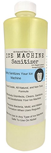 Ice Machine Sanitizer 16 oz | Nickel-Safe | Non-Toxic | Ice Machine Cleaner | Universal Ice Make ...