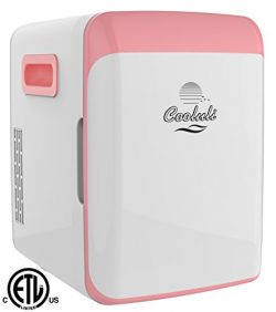 Cooluli Electric Mini Fridge Cooler and Warmer (15 Liter / 18 Can): AC/DC Portable Thermoelectri ...