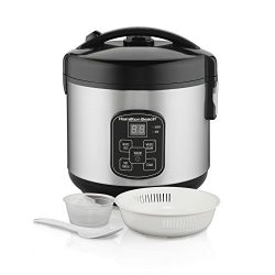 Hamilton Beach Rice & Hot Cereal Cooker, 4-Cups uncooked resulting in 8-Cups (Cooked), with  ...