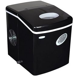 NewAir AI-100BK 28-Pound Portable Ice Maker, Black