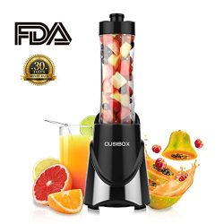 Personal Blender Smoothie Blender Juice Blender 300W with Travel Sports Bottle, Portable Bottle  ...