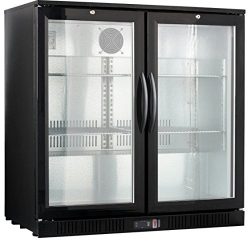 36″ Wide 2-door Back Bar Beverage Cooler