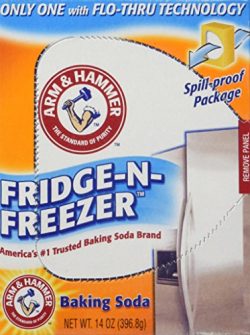 Arm & Hammer Baking Soda, Fridge-N-Freezer Pack, Odor Absorber, 14oz (pack of 6)