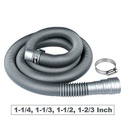 Washing Machine Drain Hose by Eligaga | 6 Feet Long Discharge Pipe, Universal Fit All Washer Dra ...