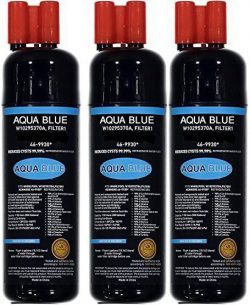 Replacement Filter 1,W10295370A, EDR1RXD1 Refrigerator Water Filter Nsf Certified 3-Pack