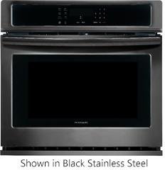 Frigidaire FFEW3026TB 30 Inch 4.6 cu. ft. Total Capacity Electric Single Wall Oven with 2 Oven R ...